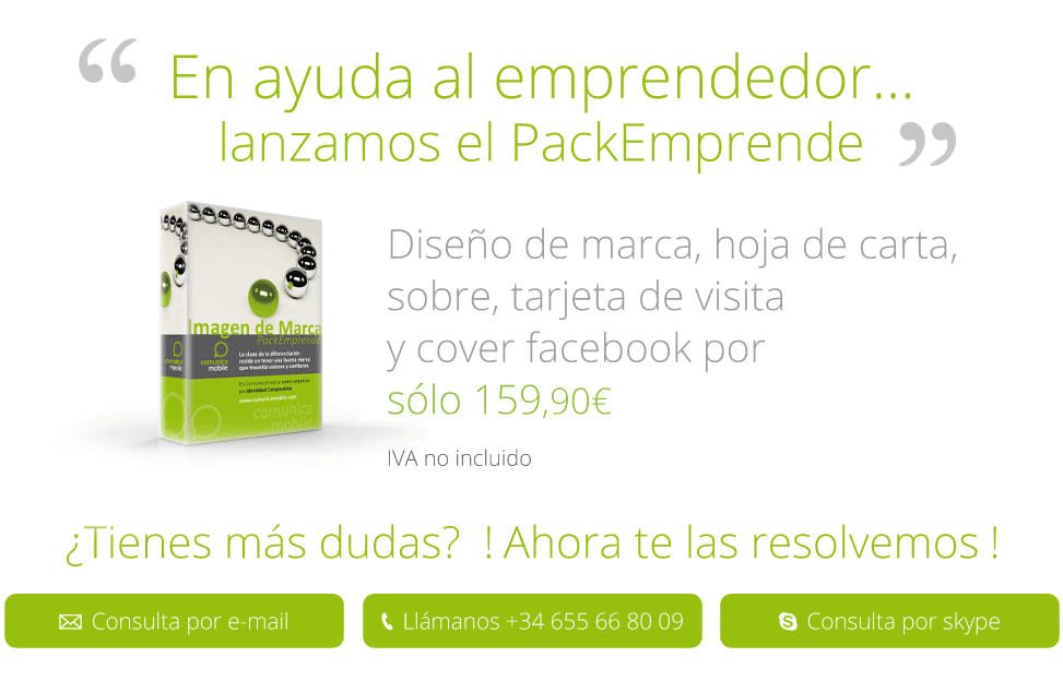 En ayuda al emprendedor, lanzamos el PackEmprende
