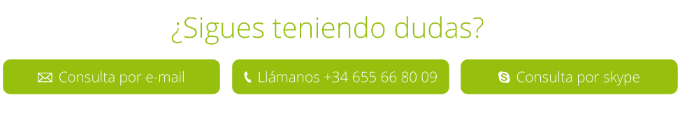 Sigues teniendo dudas?